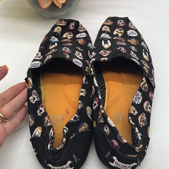 Bobs by Sketchers Bobs For Dogs Black Loafers Sz 9. SKT0357C - Picture 6 of 9